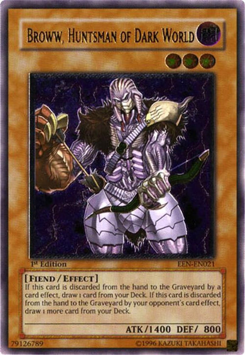 Broww, Huntsman of Dark World (UTR) (EEN-EN021) - Ultimate Rare