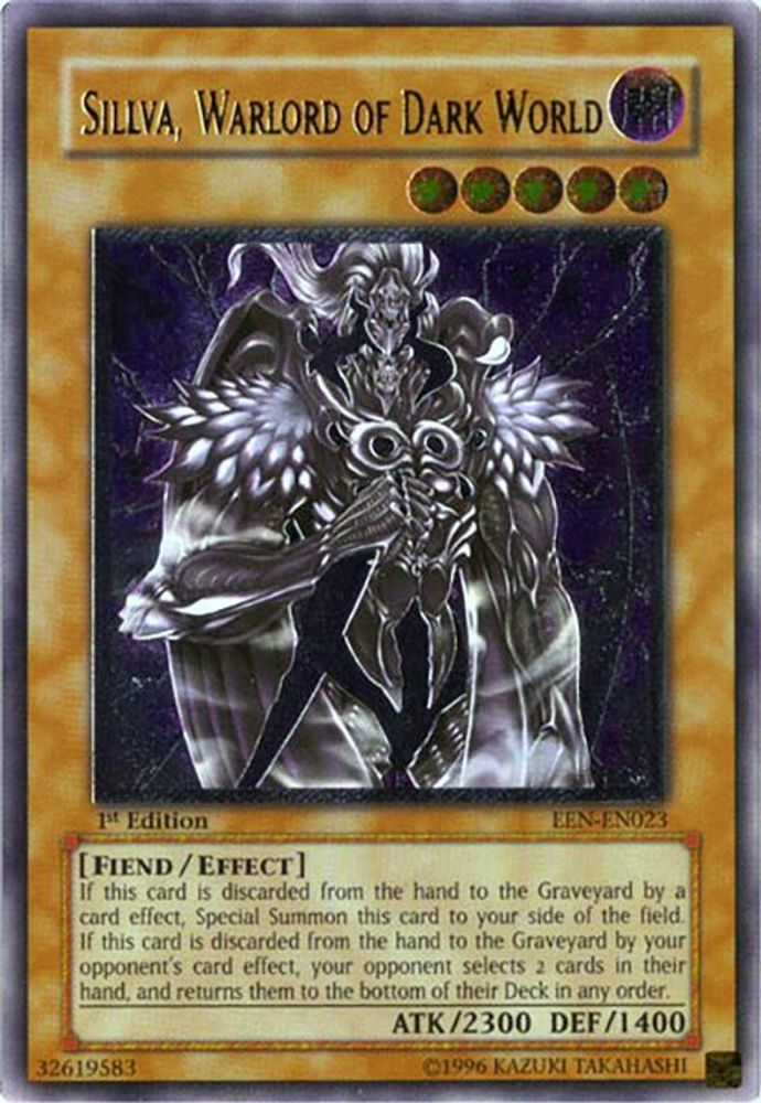 Sillva, Warlord of Dark World (UTR) (EEN-EN023) - Ultimate Rare