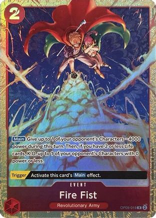 Fire Fist (Premium Card Collection -Best Selection Vol. 2-) (OP05-019) - Rare