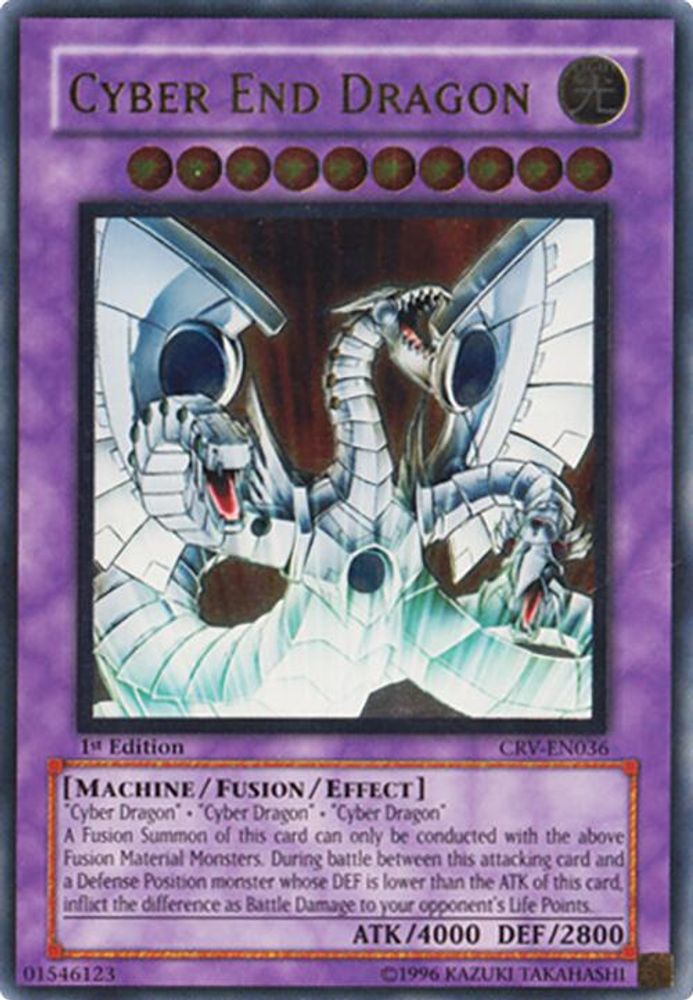 Cyber ​​End Dragon [CRV-EN036] Ultime Rare 