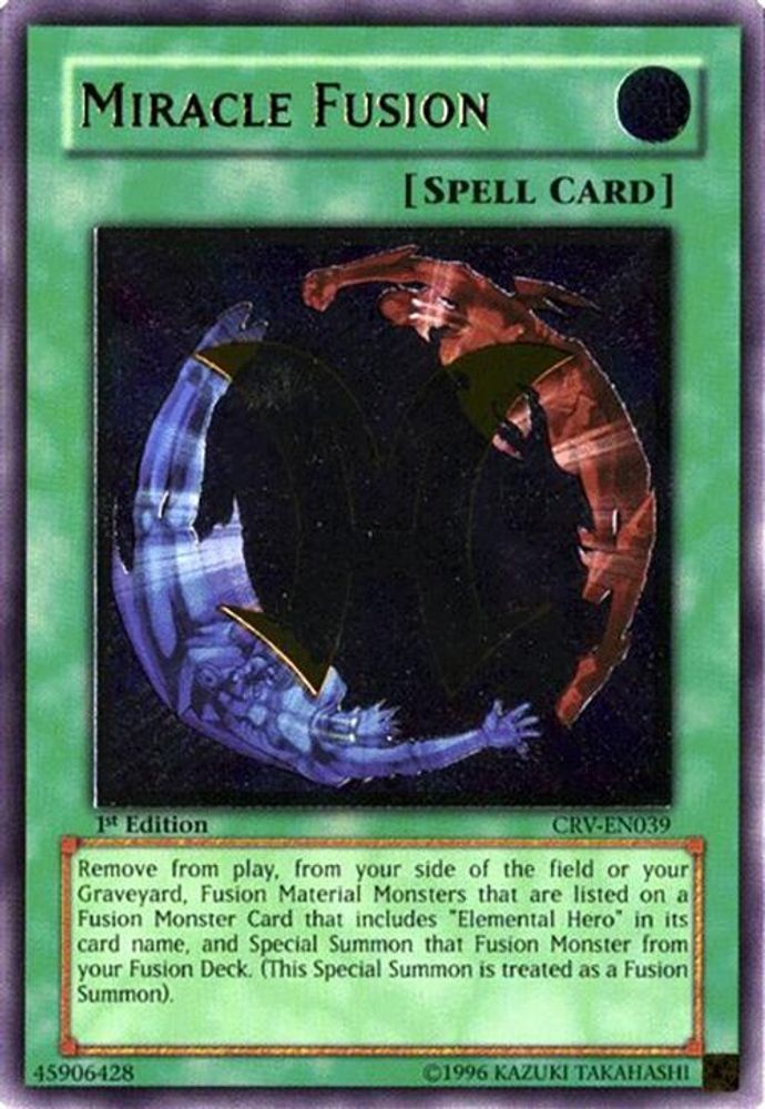 Miracle Fusion [CRV-EN039] Ultime Rare 