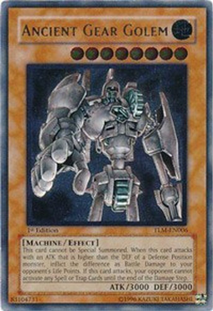 Ancient Gear Golem (UTR) (TLM-EN006) - Ultimate Rare
