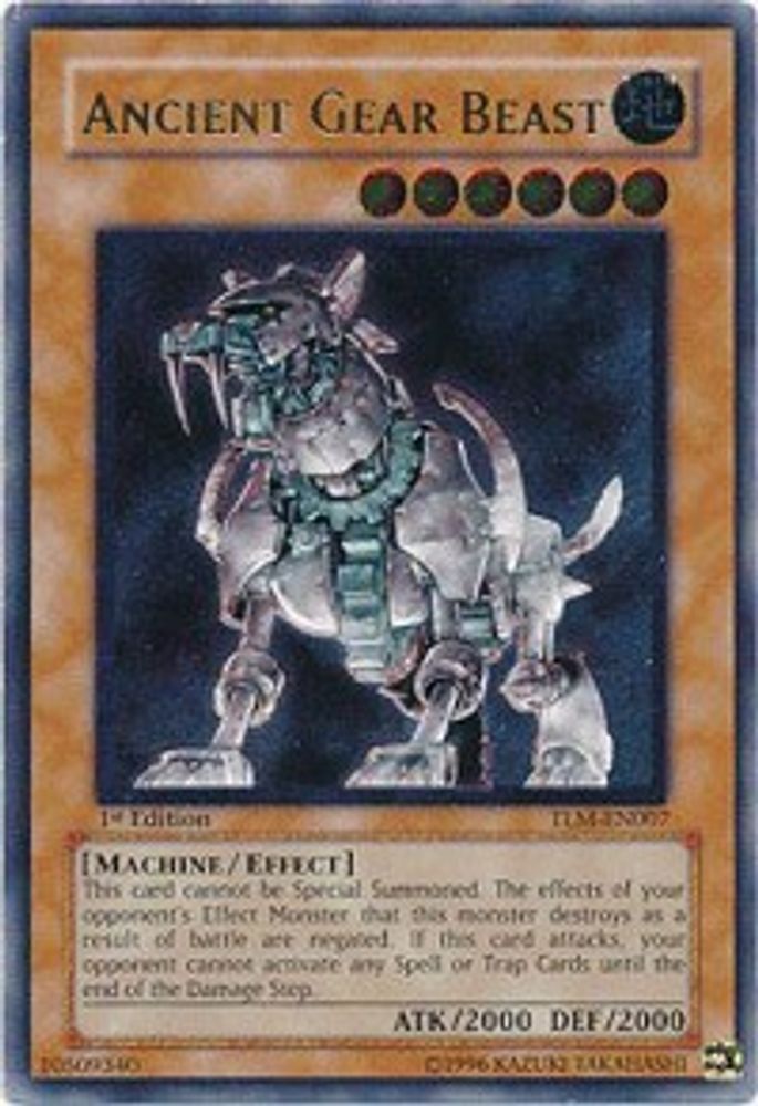 Ancient Gear Beast (UTR) (TLM-EN007) - Ultimate Rare