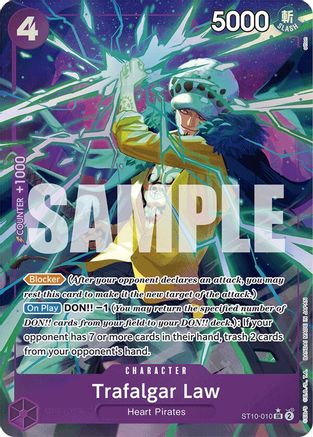 Trafalgar Law (ST10-010) (Alternate Art) (ST10-010) - Super Rare
