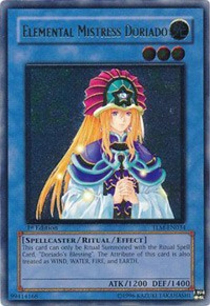 Elemental Mistress Doriado (UTR) (TLM-EN034) - Ultimate Rare