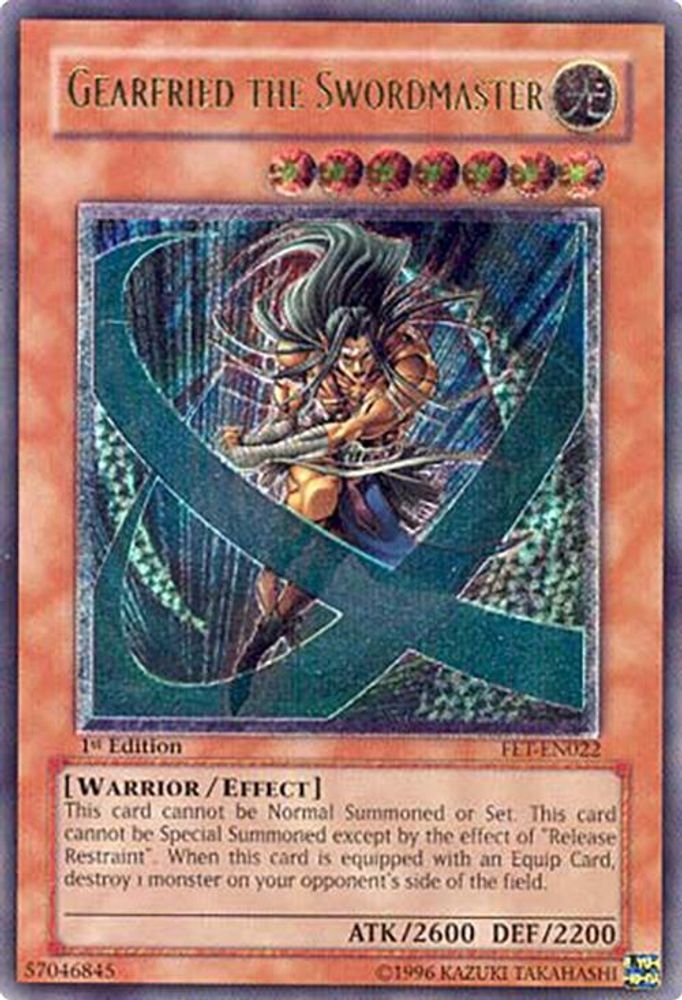 Gearfried the Swordmaster (UTR) (FET-EN022) - Ultimate Rare
