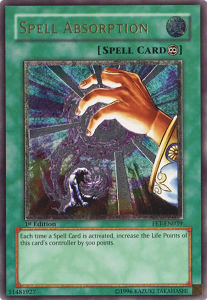 Spell Absorption (UTR) (FET-EN039) - Ultimate Rare