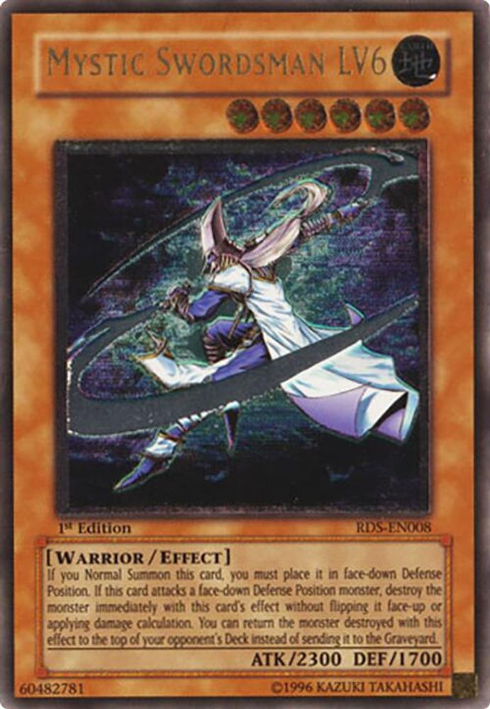 Mystic Swordsman LV6 (UTR) (RDS-EN008) - Ultimate Rare