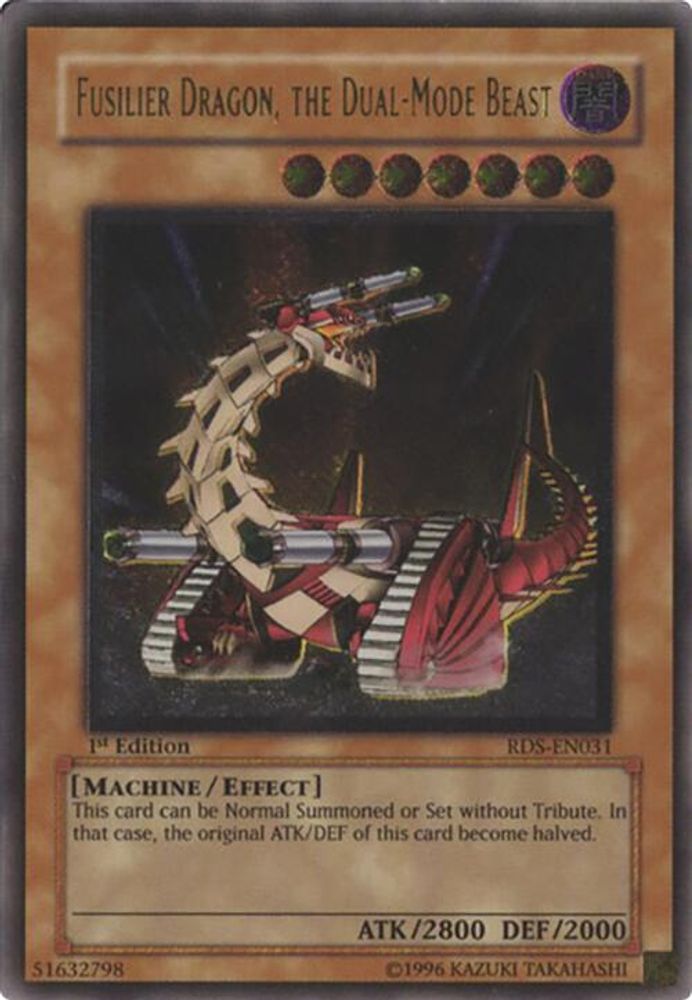 Fusilier Dragon, la bête double mode [RDS-EN031] Ultimate Rare 