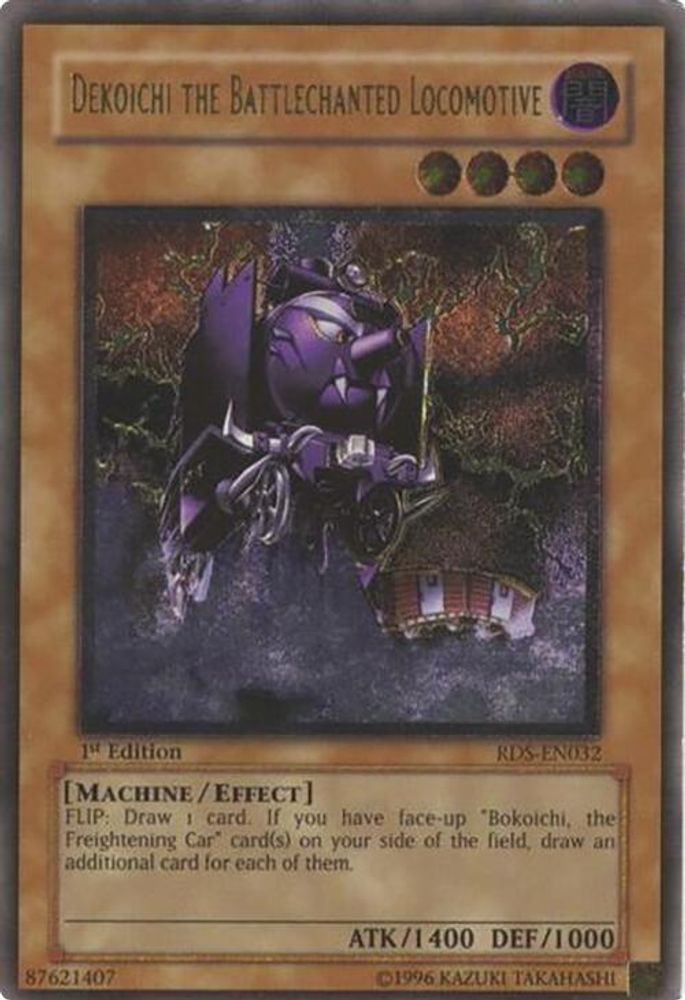 Dekoichi the Battlechanted Locomotive (UTR) (RDS-EN032) - Ultimate Rare