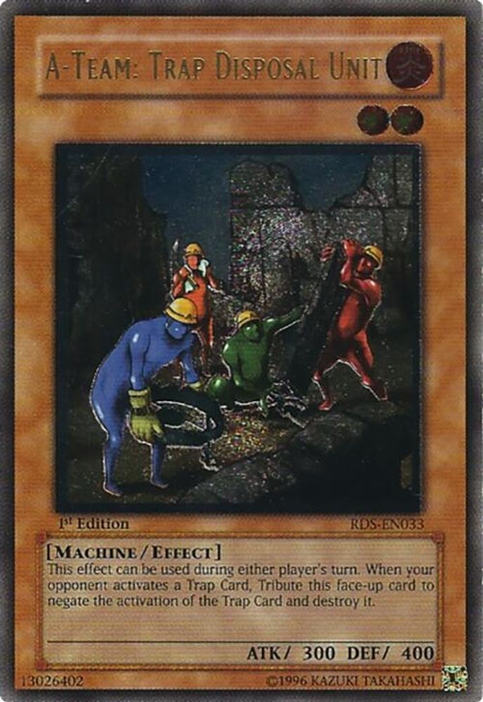 A-Team: Trap Disposal Unit (UTR) (RDS-EN033) - Ultimate Rare