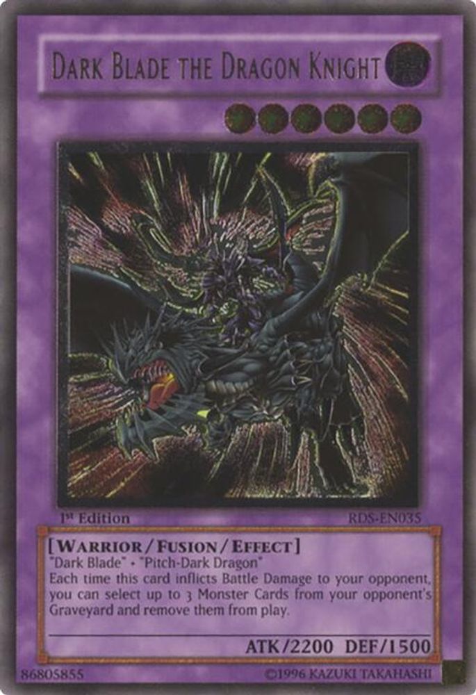 Dark Blade the Dragon Knight (UTR) (RDS-EN035) - Ultimate Rare