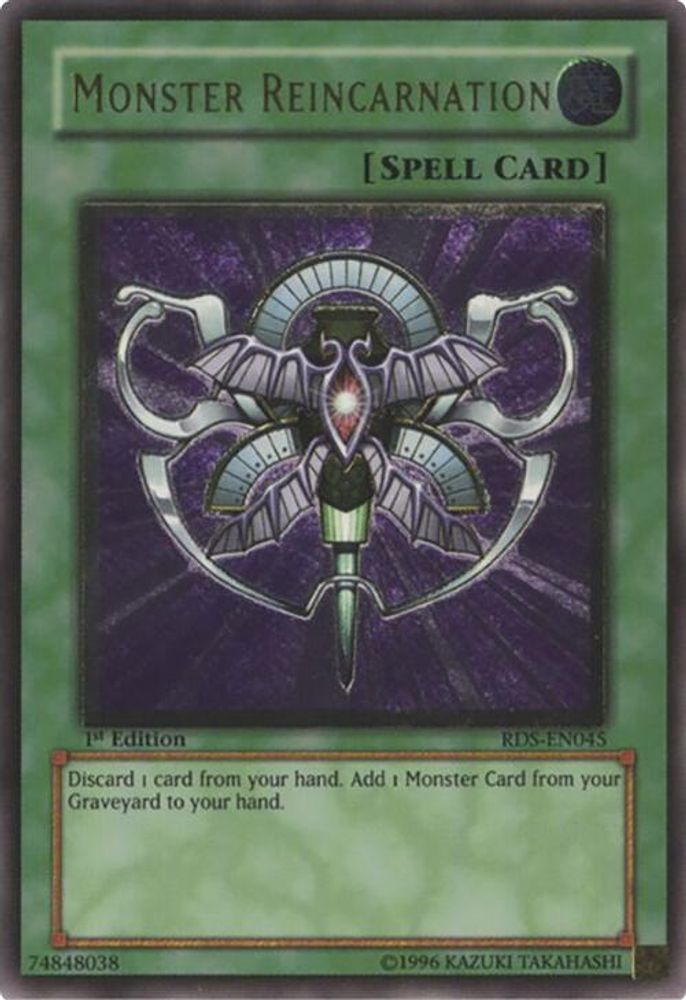 Monster Reincarnation (UTR) (RDS-EN045) - Ultimate Rare