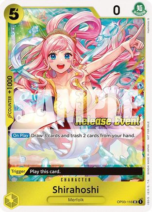 Shirahoshi (ST15 - ST20 Release Event Winner Pack) (OP03-116) - Uncommon