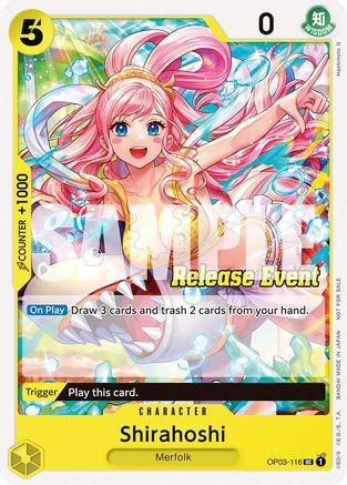Shirahoshi (ST15 - ST20 Release Event Pack) (OP03-116) - Uncommon