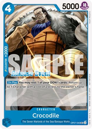 Crocodile (ST15 - ST20 Release Event Pack) (OP07-040) - Uncommon