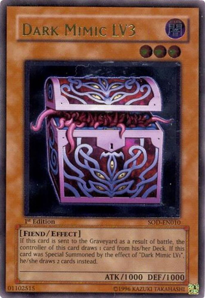 Dark Mimic LV3 (UTR) (SOD-EN010) - Ultimate Rare