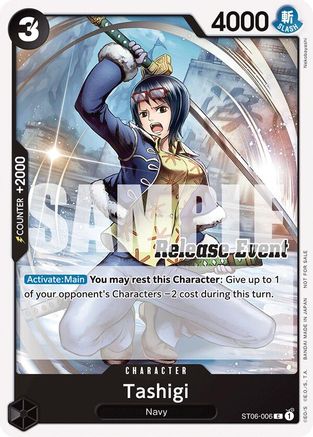 Tashigi (ST15 - ST20 Release Event Pack) (ST06-006) - Common
