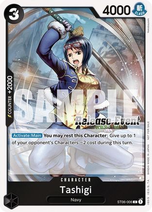 Tashigi (ST15 - ST20 Release Event Winner Pack) (ST06-006) - Common