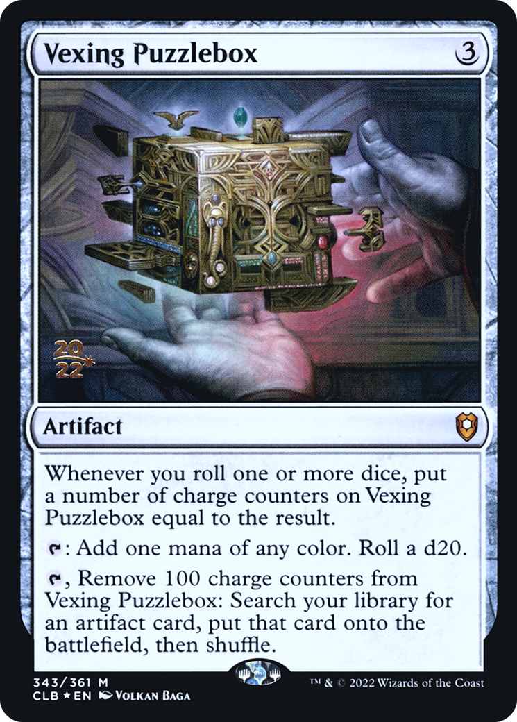 Vexing Puzzlebox [Promotions avant-première de Commander Legends: Battle for Baldur's Gate] 