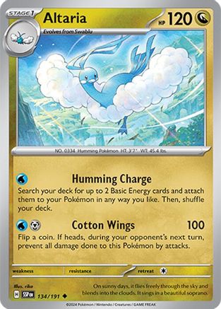 Altaria 134  - Uncommon