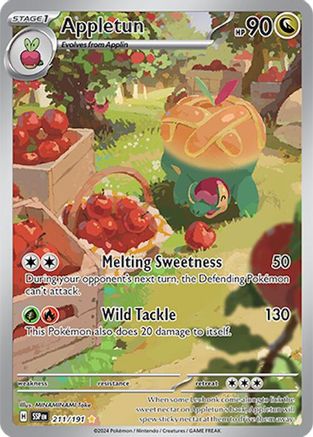Appletun 211/191  - Holofoil - Illustration Rare