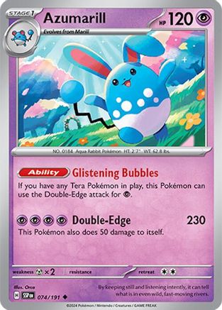 Azumarill 074  - Uncommon