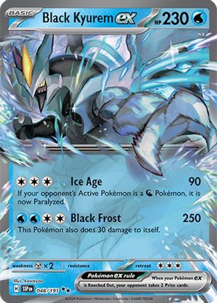 Black Kyurem ex 048/191  - Holofoil - Double Rare