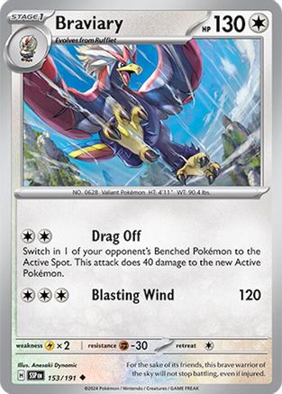 Braviary 153/191  - Uncommon