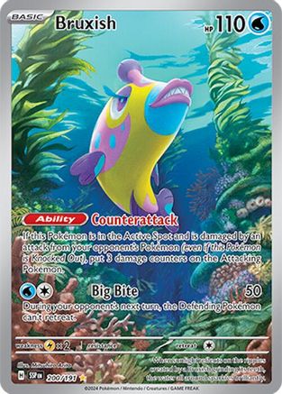 Bruxish 200/191  - Holofoil - Illustration Rare