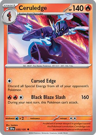 Ceruledge 035/191  - Uncommon