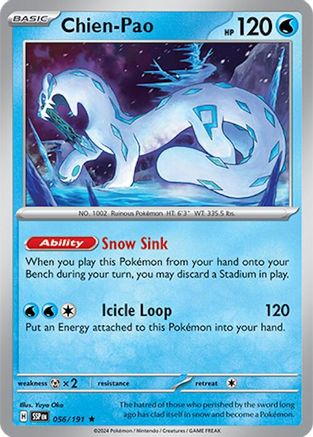 Chien-Pao 056  - Holofoil - Rare