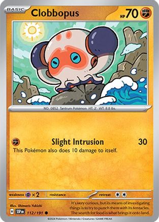 Clobbopus 112/191  - Common