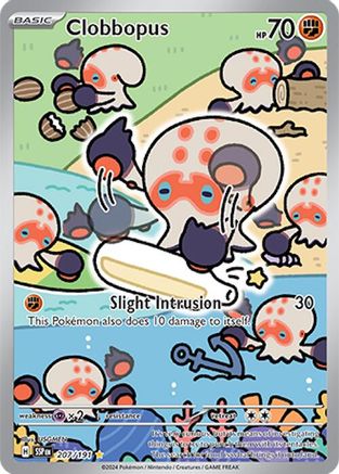 Clobbopus 207/191  - Holofoil - Illustration Rare