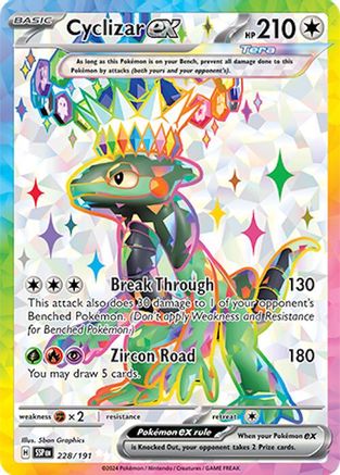 Cyclizar ex 228/191  - Holofoil - Ultra Rare