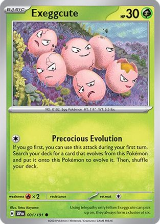 Exeggcute 001/191  - Common
