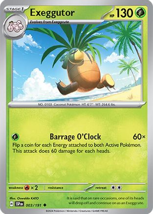 Exeggutor 003  - Uncommon