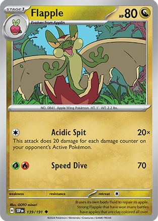 Flapple 139/191  - Uncommon