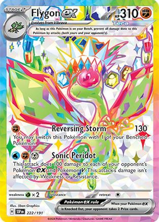 Flygon ex 222/191  - Holofoil - Ultra Rare