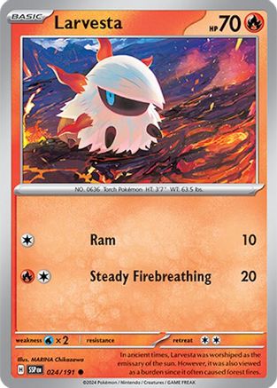 Larvesta 024/191  - Common