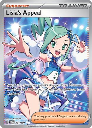 Lisia's Appeal 234/191  - Holofoil - Ultra Rare