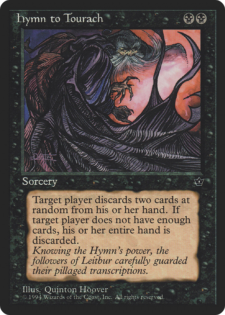 Hymn to Tourach (Hoover) (FEM-) - Fallen Empires