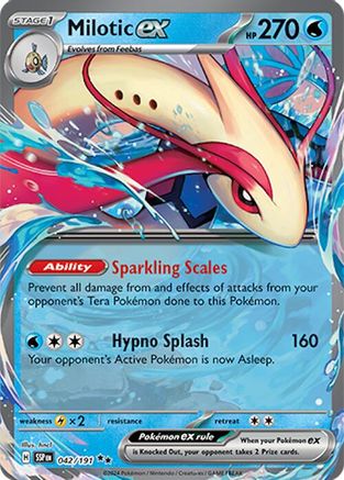 Milotic ex 042/191  - Holofoil - Double Rare