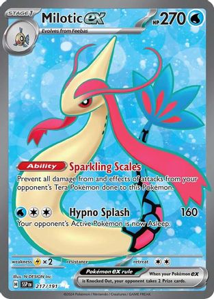 Milotic ex 217/191  - Holofoil - Ultra Rare