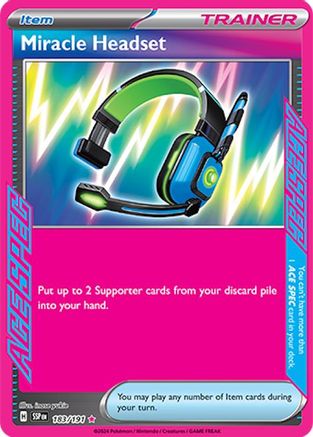 Miracle Headset 183  - Holofoil - ACE SPEC Rare