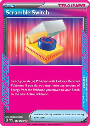 Scramble Switch 186  - Holofoil - ACE SPEC Rare