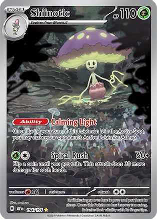 Shiinotic 194/191  - Holofoil - Illustration Rare