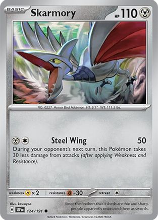 Skarmory 124/191  - Common