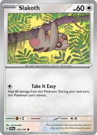 Slakoth 145/191  - Common