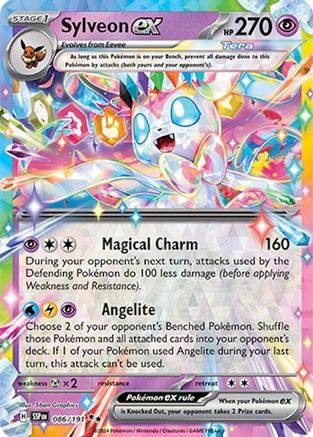 Sylveon ex 086  - Holofoil - Double Rare